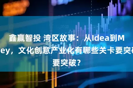 鑫赢智投 湾区故事：从Idea到Money，文化创意产业化有哪些关卡要突破？