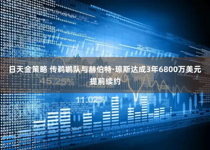 日天金策略 传鹈鹕队与赫伯特·琼斯达成3年6800万美元提前续约