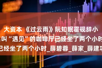 大资本 《过云雨》阮知眠霍砚辞小说：我在一家名叫“遇见”的咖啡厅已经坐了两个小时_薛碧蓉_薛家_薛建功