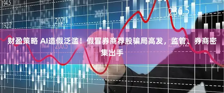 财盈策略 AI造假泛滥！假冒券商荐股骗局高发，监管、券商密集出手